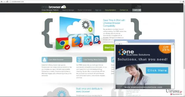 The image of CrossBrowser ads