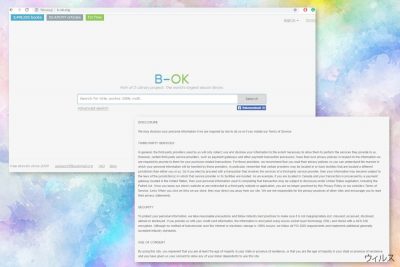 B-ok.org ウェブサイト