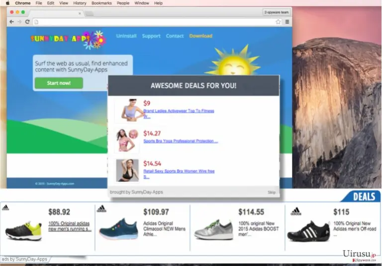 SunnyDay-Apps ads can be extremely annoying