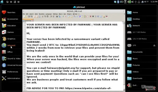 FairWare attacks Linux OS users