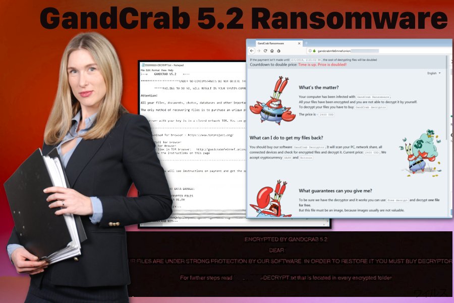 GandCrab 5.2 ランサムウェア
