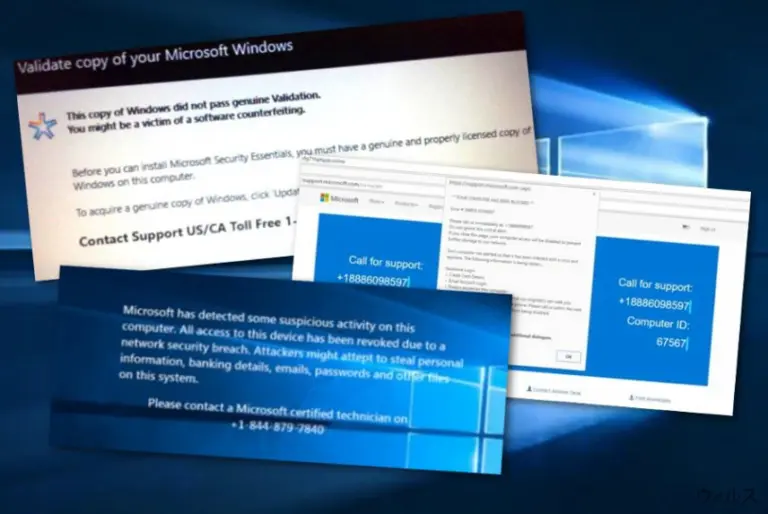 Microsoft tech support scam